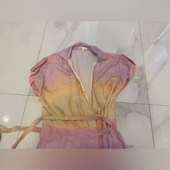 GB Elegant Ombre Wrap Dress #1 - Picture 5 of 10